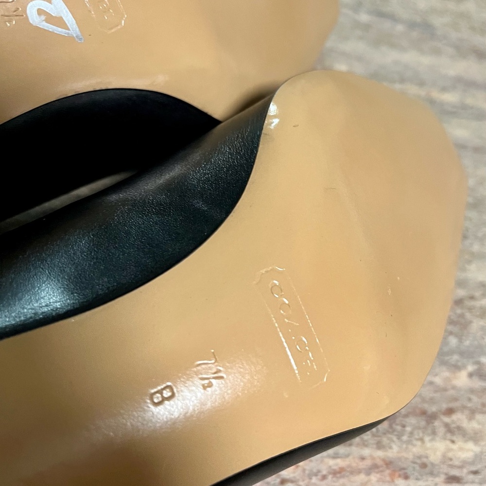 Coach Madaleine vintage leather heels - Picture 13 of 16